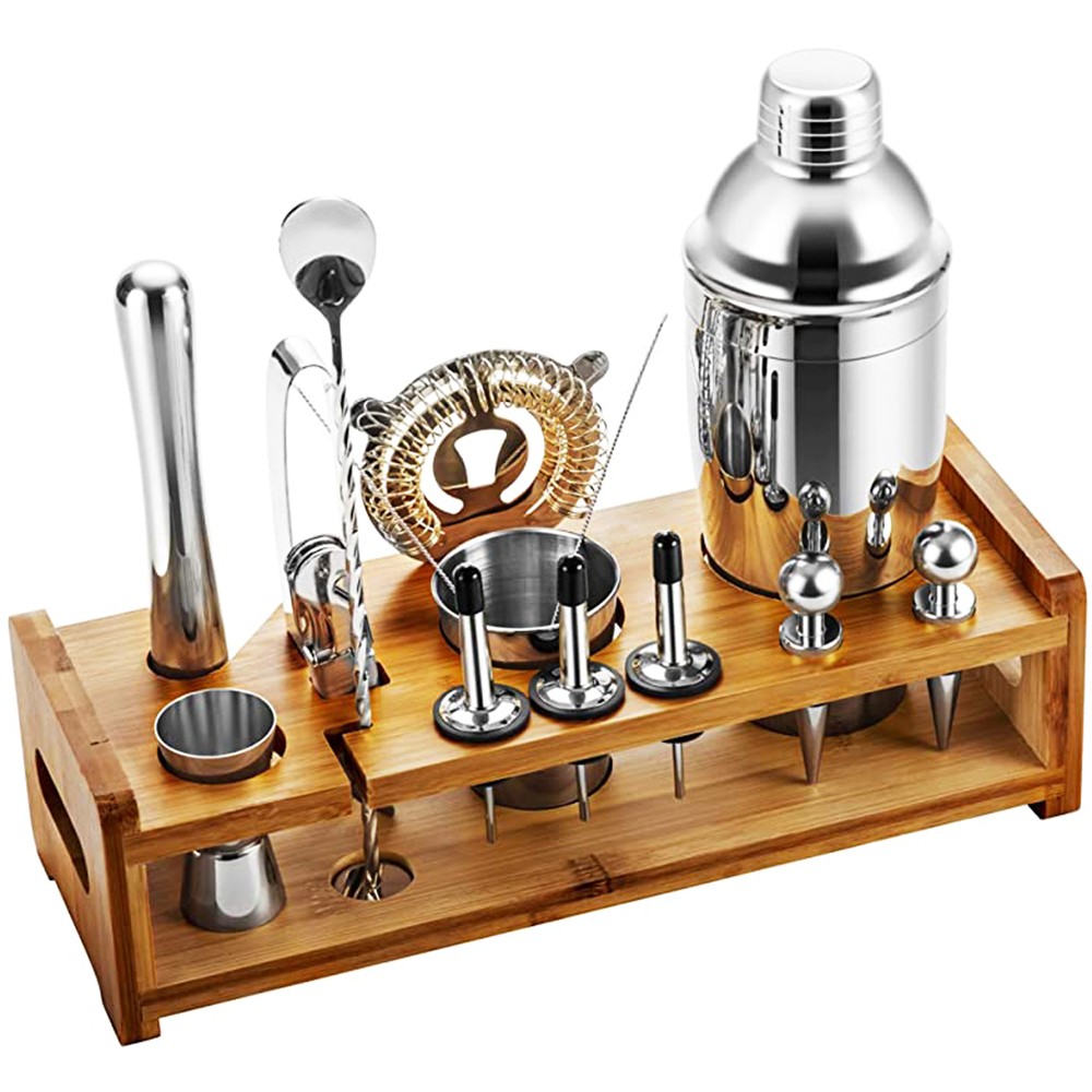 24-Pieces Cocktail Shaker Set