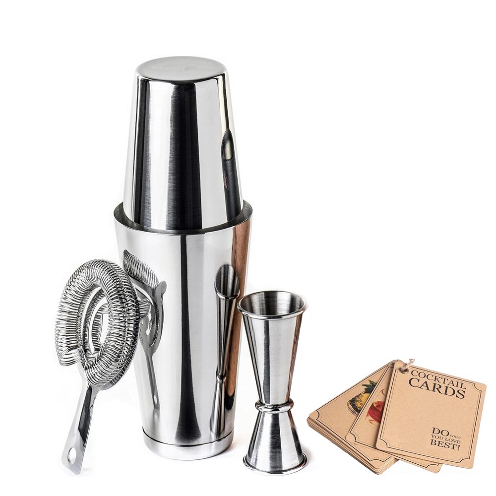 5-Pieces Cocktail Shaker Set